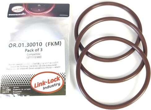 3PCS FKM Viton OR.01.30010 Engine Intake Pipe O-Ring 13711731893 13717794556 for BMW N62 M54 in Saudi Arabia