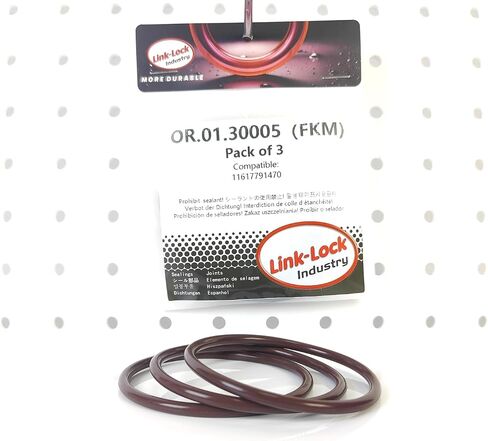 3PCS FKM Viton OR.01.30005 Engine Intake Pipe O-Ring 11617791470 for BMW N47 M57 N54 N20 N55 N57 in Saudi Arabia