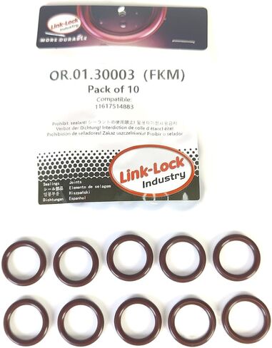 10pcs fkm viton or.01.30003 محرك أنبوب تناول المحرك O-Ring 11617514883 لـ BMW N42 N43 N46 N62 in Saudi Arabia