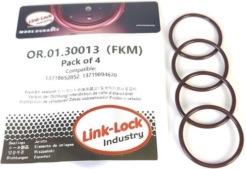 4pcs fkm viton or.01.30013 محرك أنبوب تناول المحرك O-Ring 13718652852 13719894670 لـ BMW B58 B47 B57 in Saudi Arabia