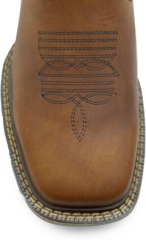 CEBU Men's BC Thunder Soft Toe Chelsea Work Boot – Lightweight Pull-On Mid-Duty EVA Sole, Flexible and Durable, Handcrafted Leather Boot in Kuwait