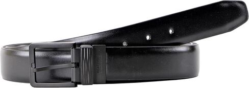 Kenneth Cole REACTION Men's 35MM Wide Reversible Stretch Belt Black Brown Medium in Saudi Arabia