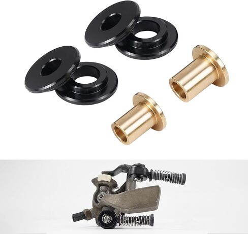 Bevinsee Solid Shifter Bushing Kit Compatible with VW MK4 MK5 1J0711761B and 1J0711761C, for MQ250 5 Speed Manual Gearbox Billet Hole Size of 10mm in Saudi Arabia