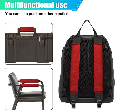 2pcs وسادات حزام مقعد السيارة الطويلة ، وسادة حزام كتف حزام الأمان الناعم من أجل قيادة الراحة ، وسادة حزام مقعد السيارة ، وسادة تسخير حماية رقبتك وكتفك (أسود) in Saudi Arabia