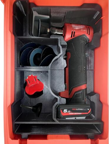 Packout Compact Insert For Milwaukee M12 Die Grinder Organizer Tool Tray Insert in Saudi Arabia