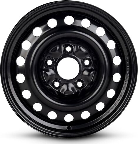 في الفترة 2008-2014 دودج كارافان 16 بوصة مطلية باللون الأسود - OE بديل مباشر - Road Ready Van Wheel in Kuwait