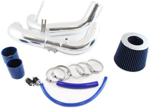 3 "Blue JDM Cold Air Intake Kit + Filter متوافق مع 06-11 Honda Civic 1.8L L4 in Kuwait
