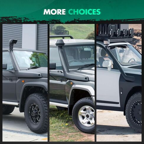 مجموعة Scitoo Air Compless Snorkel طقم من أجل 1997-2002 لتويوتا ل Land Cruiser لـ Prado J90 3.0 1KZ Snorkel Kit Assembly Air Ram Snorkel Kit in Saudi Arabia