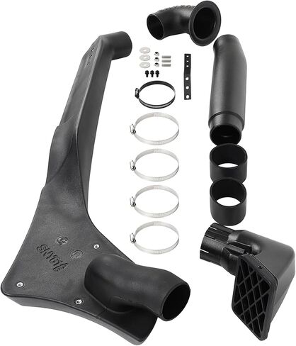طقم Scitoo Air Comply Snorkel Snorkel لـ Nissan Patrol/Safari Wagon Y61 GU 1997-2000 Air Cold Air Snorkel Air Ram Snorkel ، Black Snorkel in Kuwait