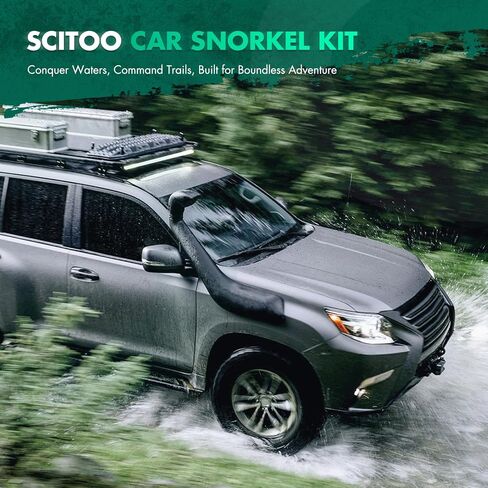 طقم Scitoo Air Compless Snorkel Snorkel Fit for 1980-1989 لـ Toyota لـ LC60 Car Snorkel Assembly Air Ram Snorkel Kit Present in Saudi Arabia
