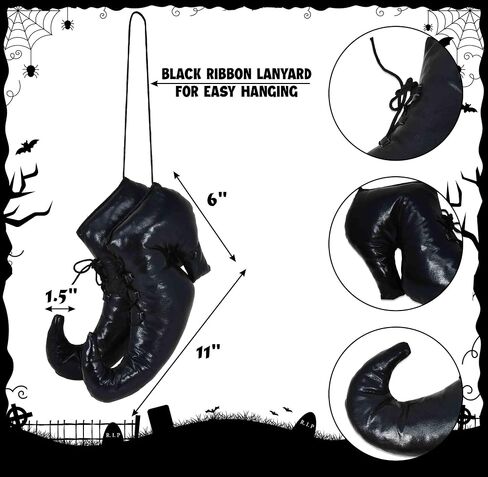 Gift Boutique 11 Inch Vintage Halloween Witch Shoes Hanging Retro Pair of Witches Shoe Ornament for Indoor & Outdoor Door Wall Party Home Decorations in Saudi Arabia