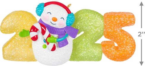 Hallmark Keepsake Christmas Ornament 2025, Sweet Decade 2025, Snowman Collectors Gifts in Saudi Arabia