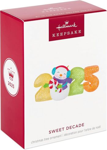 Hallmark Keepsake Christmas Ornament 2025, Sweet Decade 2025, Snowman Collectors Gifts in Saudi Arabia