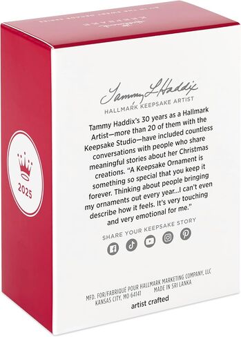 Hallmark Keepsake Christmas Ornament 2025, Sweet Decade 2025, Snowman Collectors Gifts in Saudi Arabia