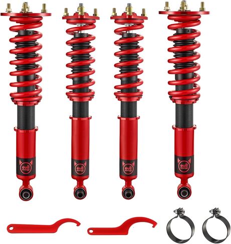 Coilovers Evil Energy Coilovers متوافقة مع Lexus IS250 / IS350 RWD 2006-2013 ، من أجل LEXUS GS350 / GS430 RWD 2007-2011 ، أدوات التعليق القابلة للتعديل قابلة للتعديل. in Kuwait