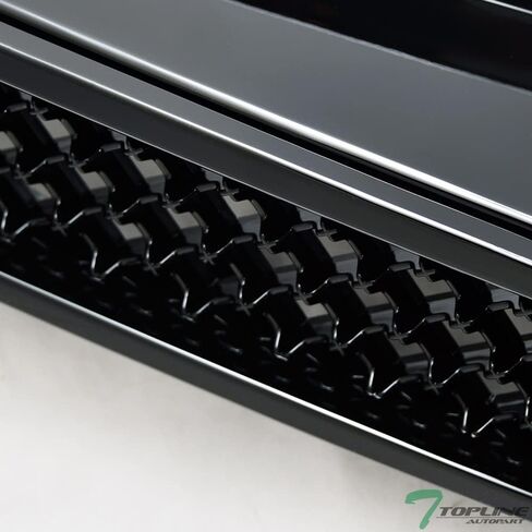 74224444569579 متوافق مع 2007-2013 Chevy Avalanche / 2007-2014 Tahoe Suburban Glossy Black Mesh Grille Grille تصميم 1 قطعة تصميم in Saudi Arabia