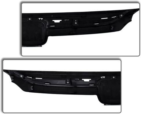 PartsFlow Front Bumper Grille Upper Grill With Trim Glossy Black Sport Style For 2018 2019 2020 Honda Accord in Saudi Arabia