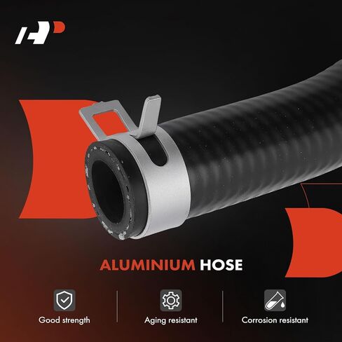 A-Premium Water Inlet HVAC HOSE HOSE LINE ASSEMBLY مع المشابك ، والأكمام الواقية المرفقة والسخان الإضافي المتوافق مع Ford Explorer & Mercury Mountainment ، 2006 2007 2008 2010 in Kuwait
