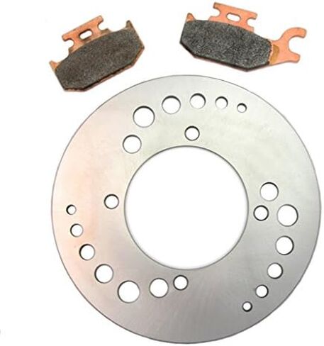 Rear Brake Rotor and Pads for Can-Am Outlander 400 STD/XT 4x4-2007 2008 2009 in Saudi Arabia
