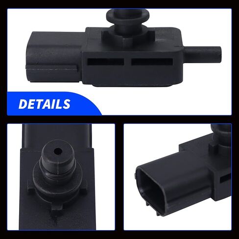 Fuel Tank Pressure Sensor Compatible with Honda CR-V CRV Civic Accord Pilot Odyssey Fit Ridgeline Insight Acura CSX MDX RDX RL TSX ILX TL ZDX 2010 2011 2012 2013 Replace# AS513, 37940-SNA-A01 in Saudi Arabia