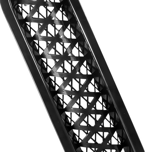 8PCS Grill Mesh Inserts Compatible with 2007-2018 Jeep JK Wrangler & Unlimited Wrangler Accessories, Front Grill Cover, Car Grill Mesh (7PCS Matte Black + 1PCS White) in Saudi Arabia