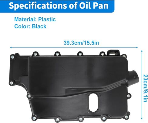Transmission Valve Body Cover for Chevrolet Impala 2012-2020 Oil Pan Sump No.24265264/24240937 Automatic Transmission Oil Pan for Chevrolet Malibu 2008-2015 Plastic in Saudi Arabia
