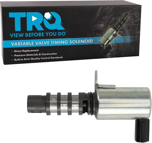 TRQ Variable Valve Timing Solenoid Compatible with 2002-2006 Acura RSX 2002-2005 Honda Civic 2002-2004 CR-V in Saudi Arabia
