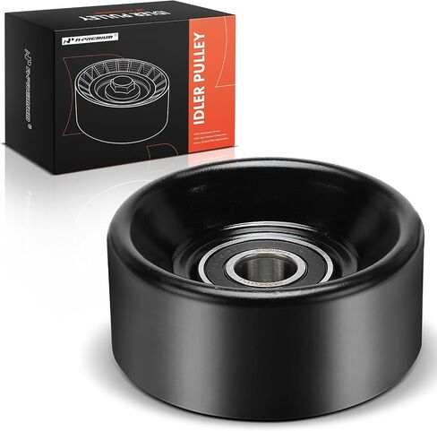 A-Premium Belt Idler Pulley متوافقة مع Ford F-150 1997-2003 ، F-250 ، F-350 ، F-350 F-450 F-550 Super Duty ، F-Super Duty ، Mustang ، Specursion ، Expedition و Lincoln Navigator & Starcraft Bus Bus in Saudi Arabia