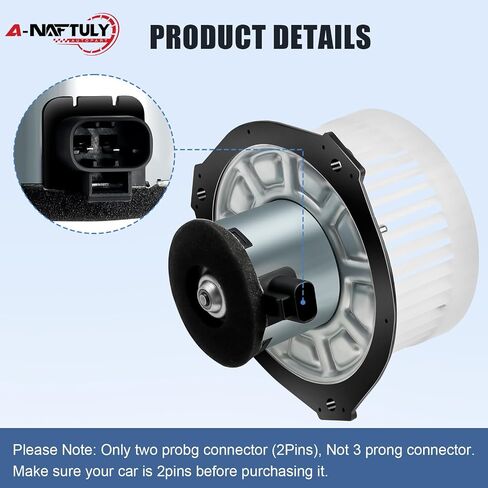 مروحة محرك المنفاخ AC تناسب Chevy Trailblazer GMC Envoy 2002 2003 2004 2005 2006 2007 2008 2008 ، HVAC Heater Blower يحل محل 700109 in Kuwait