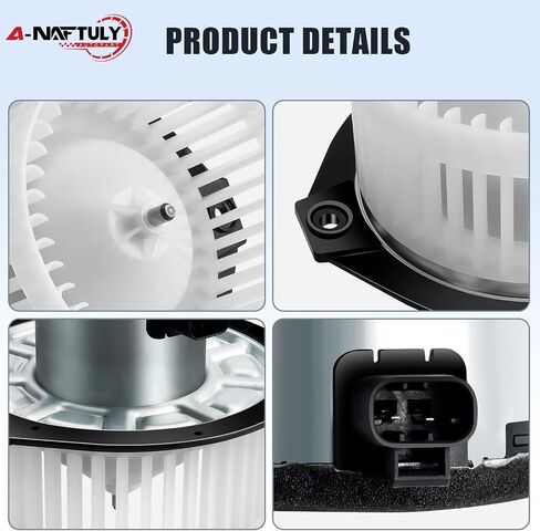مروحة محرك المنفاخ AC تناسب Chevy Trailblazer GMC Envoy 2002 2003 2004 2005 2006 2007 2008 2008 ، HVAC Heater Blower يحل محل 700109 in Kuwait