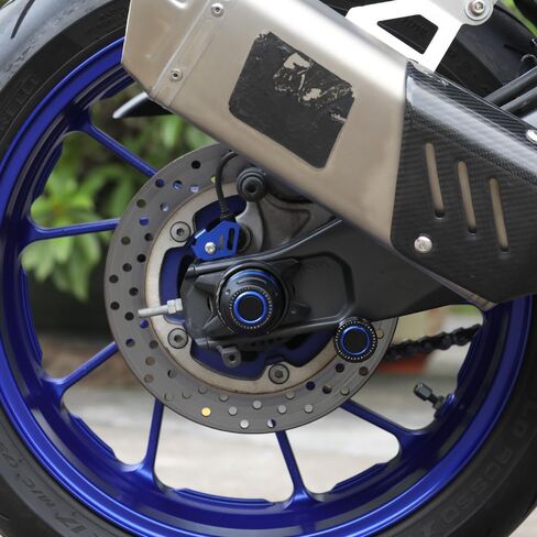 بقعة Swingarm Swingarm 6 مم مناسبة ل MT09-2023 2024 2025 الإطار الخلفي حامل MT 09 SWANDARM SWIDERS SLIDERS 2023 MT 09 Accessories 2024 MT09 Accessories 2025 MT09 SPOOL in Saudi Arabia