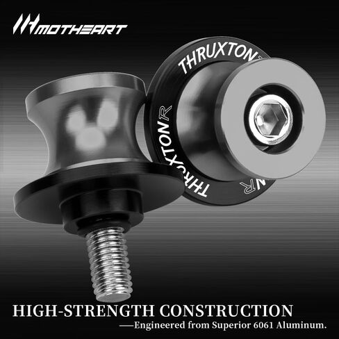 M8 دراجة نارية بكرات الأرجوحة الخلفية ل Thruxton RS 2020-2025 Swingarm Spools حماة التخزين المؤقت CNC الملحقات Thruxton RS (رمادي) in Kuwait