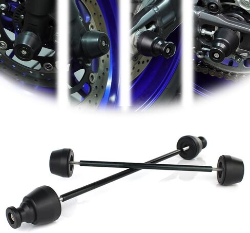 Xitomer Front Rear Axle Sliders Fit for MT-09 / SP 2021-2023 Tracer 9 / GT Frame Sliders Fit for XSR900 2022-2024, Tracer 9 GT+ 2023-2024 Motorcycle Crash Protection With Swing Arm Bobbins in Saudi Arabia