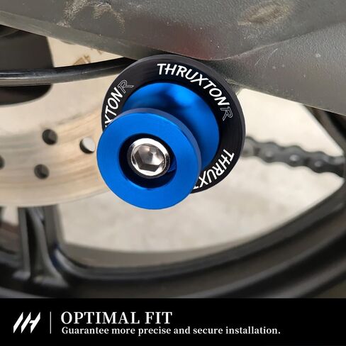 M8 دراجة نارية بكرات الأرجوحة الخلفية ل Thruxton RS 2020-2025 Swingarm Spools حماة التخزين المؤقت CNC الملحقات Thruxton RS (رمادي) in Kuwait