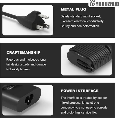 45W 65W Computer Charger Replacement for Dell Inspiron 11 13 14 15 3000 5000 7000 inspiron 3452 3551 3552 3558 3559 5552 5555 5558 5559 5565 5567 5568 5570 5578 P51F P25T P24T P57G laptop power cord in Kuwait