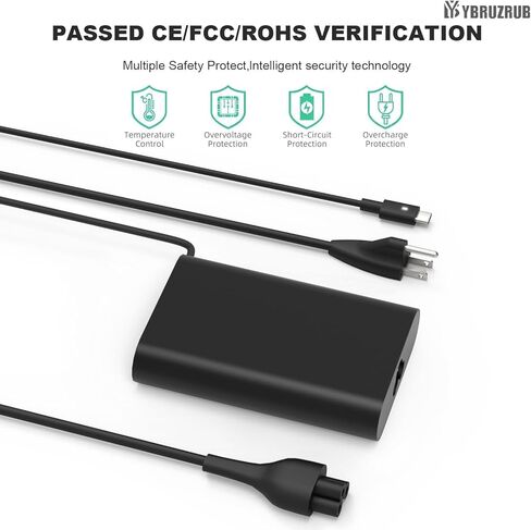 45W 65W Computer Charger Replacement for Dell Inspiron 11 13 14 15 3000 5000 7000 inspiron 3452 3551 3552 3558 3559 5552 5555 5558 5559 5565 5567 5568 5570 5578 P51F P25T P24T P57G laptop power cord in Kuwait