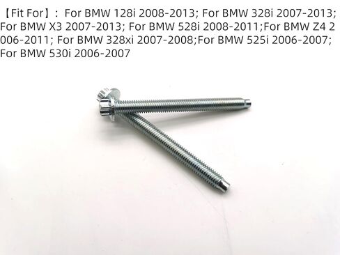 12310392568 12317527681 Alternator Bolts Set Fit for 2006-2013 BMW 128i 328i 528i X3 Z4 328xi 525i 530i 530xi Z4,4 Pcs in Kuwait