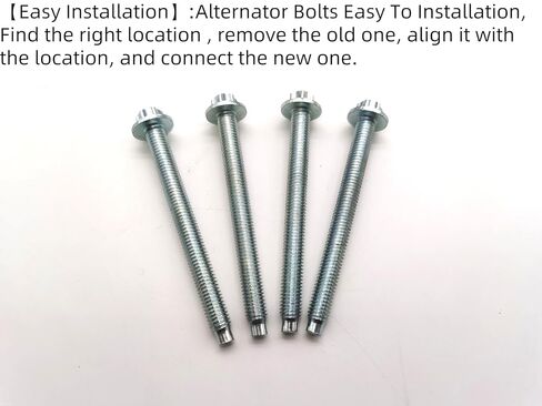 12310392568 12317527681 Alternator Bolts Set Fit for 2006-2013 BMW 128i 328i 528i X3 Z4 328xi 525i 530i 530xi Z4,4 Pcs in Kuwait