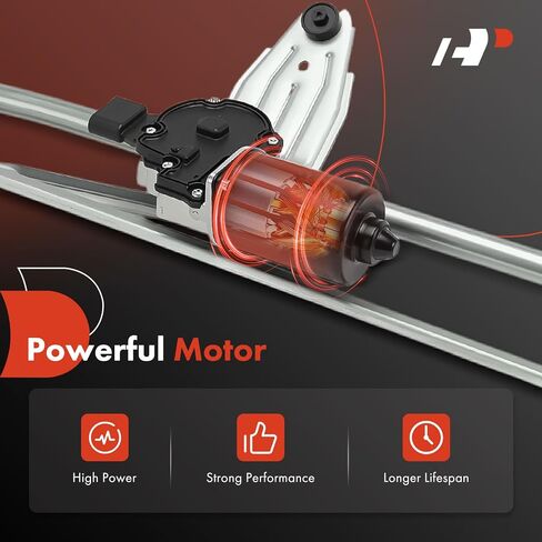 A-Premium Front Windshield Wiper Motor and Linkage Assembly Compatible with Volkswagen Atlas 2018-2024, Atlas Cross Sport 2020-2024 in Saudi Arabia