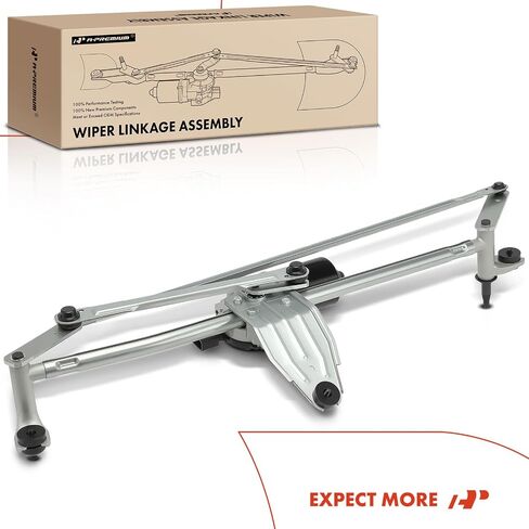 A-Premium Front Windshield Wiper Motor and Linkage Assembly Compatible with Volkswagen Atlas 2018-2024, Atlas Cross Sport 2020-2024 in Saudi Arabia
