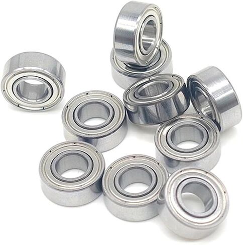 10pcs 686zz 6x13x5 mm تحمل ABEC-9 مصغرة 686Z تحمل الصلب GCR15 محامل الكرة 618/6ZZ in Kuwait