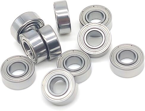 10pcs 686zz 6x13x5 mm تحمل ABEC-9 مصغرة 686Z تحمل الصلب GCR15 محامل الكرة 618/6ZZ in Kuwait