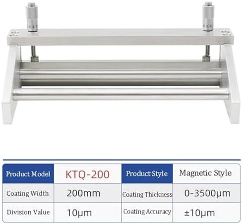 Adjustable Film Applicator Coater for High-Precision Wet Film Preparation, 55mm Versatile Coating Width, Ideal for Laboratory & Industrial Use, Easy to Operate in Saudi Arabia