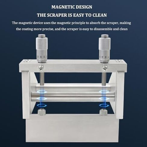 Adjustable Film Applicator Coater for High-Precision Wet Film Preparation, 55mm Versatile Coating Width, Ideal for Laboratory & Industrial Use, Easy to Operate in Saudi Arabia