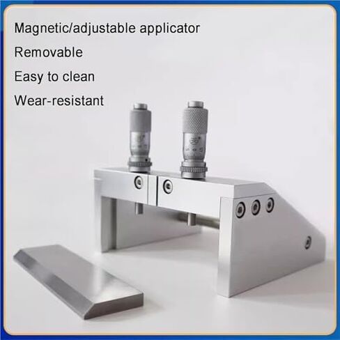 Adjustable 100mm Film Applicator - Lab Doctor Blade Coating Machine for Wet Film Preparation, Ideal for Printing, Paint & Coatings Applications. in Saudi Arabia