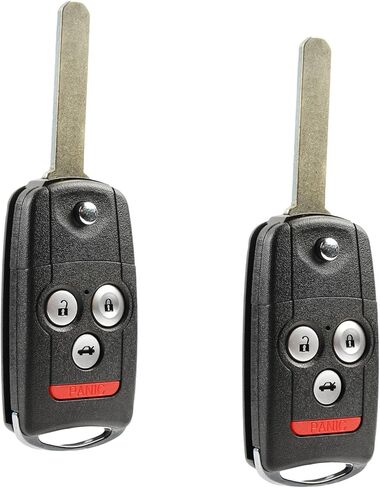 مفتاح Car Fob FOB بدون مفتاح الإدخال عن بُعد 2009-2014 ACURA TL TSX / 2010-2013 ACURA ZDX (MLBHLIK-1T ، 2500A-HLIK1T) 2-PACK in Saudi Arabia