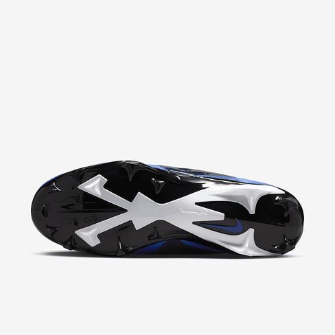 Nike Alpha Menace 4 Pro Football Cleats (FD7037-400 ، Hyper Royal/Metallic Silver/Midnight Navy) Size 12.5 in Saudi Arabia