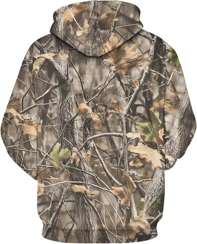 Men's Camo Hoodies Sweatshirt Hunting Shirts Camouflage Long Sleeve Fishing Clothes in Saudi Arabia
