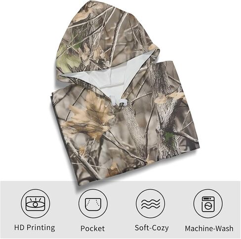 Men's Camo Hoodies Sweatshirt Hunting Shirts Camouflage Long Sleeve Fishing Clothes in Saudi Arabia