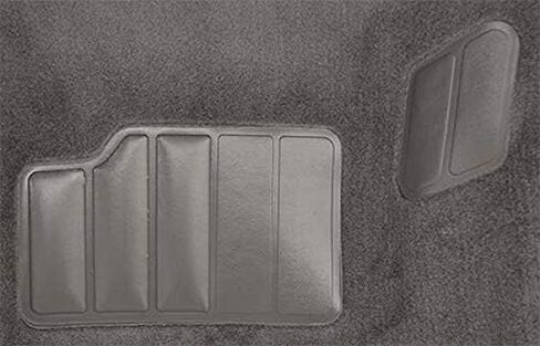 Automotive Carpet Compatible with 1989 to 1994 Nissan 240SX, Passenger Area, Without Seat Belt Retractors (801-Black Plush Cut Pile) in Saudi Arabia